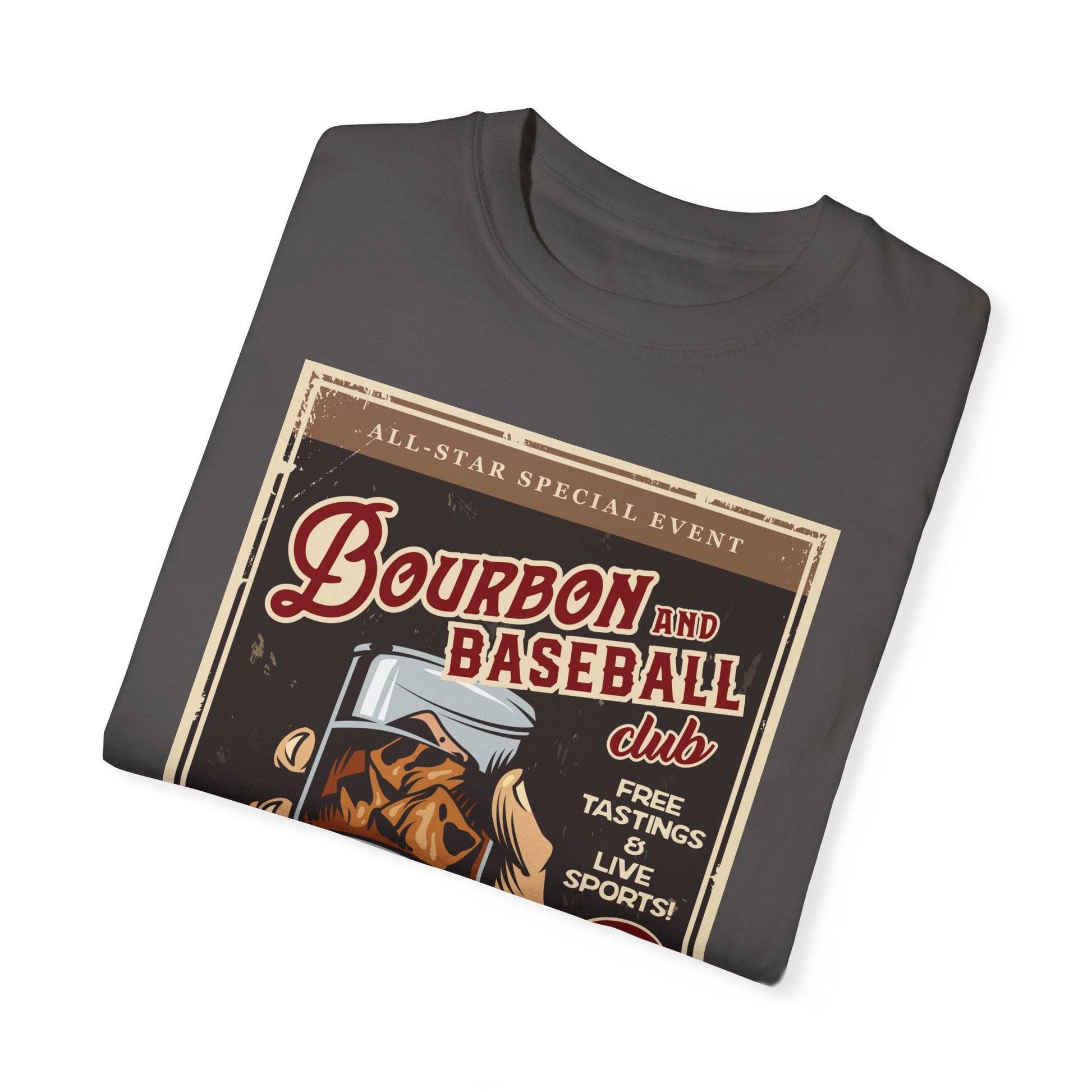 Bourbon & Baseball Club | Comfort Colors Shirt