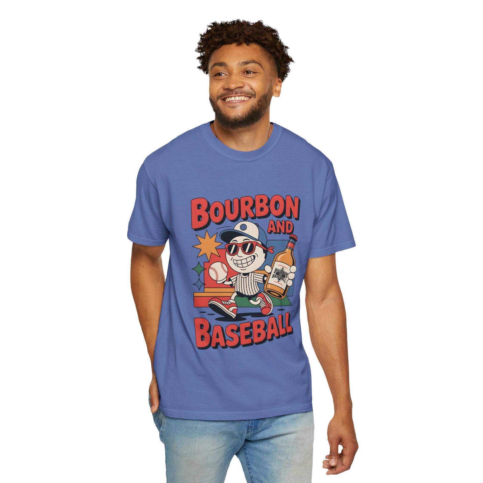Good Vibes Mascot Shirt | Bourbon and Baseball