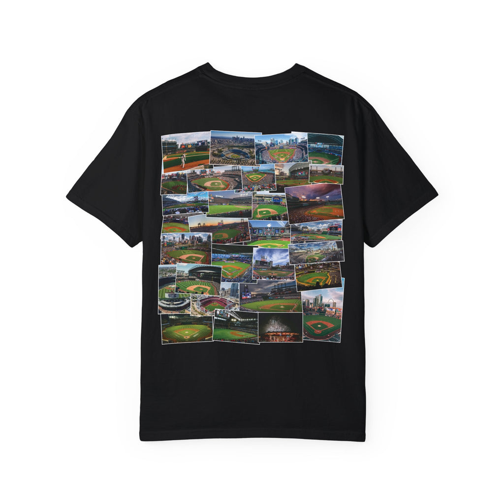Baseball Stadium Collage Shirt | Bourbon and Baseball
