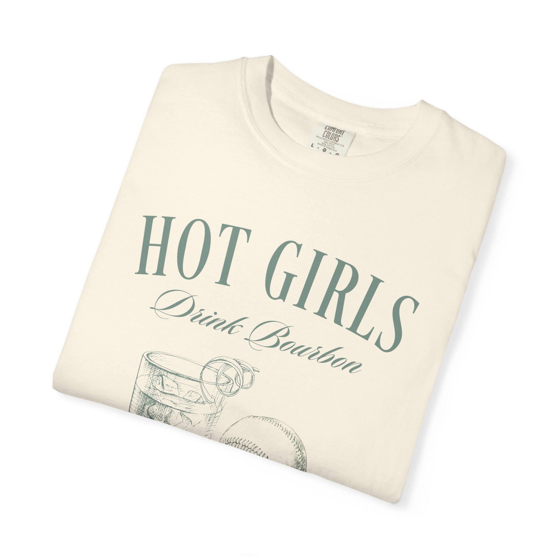 Hot Girls Drink Bourbon and Watch Baseball Shirt