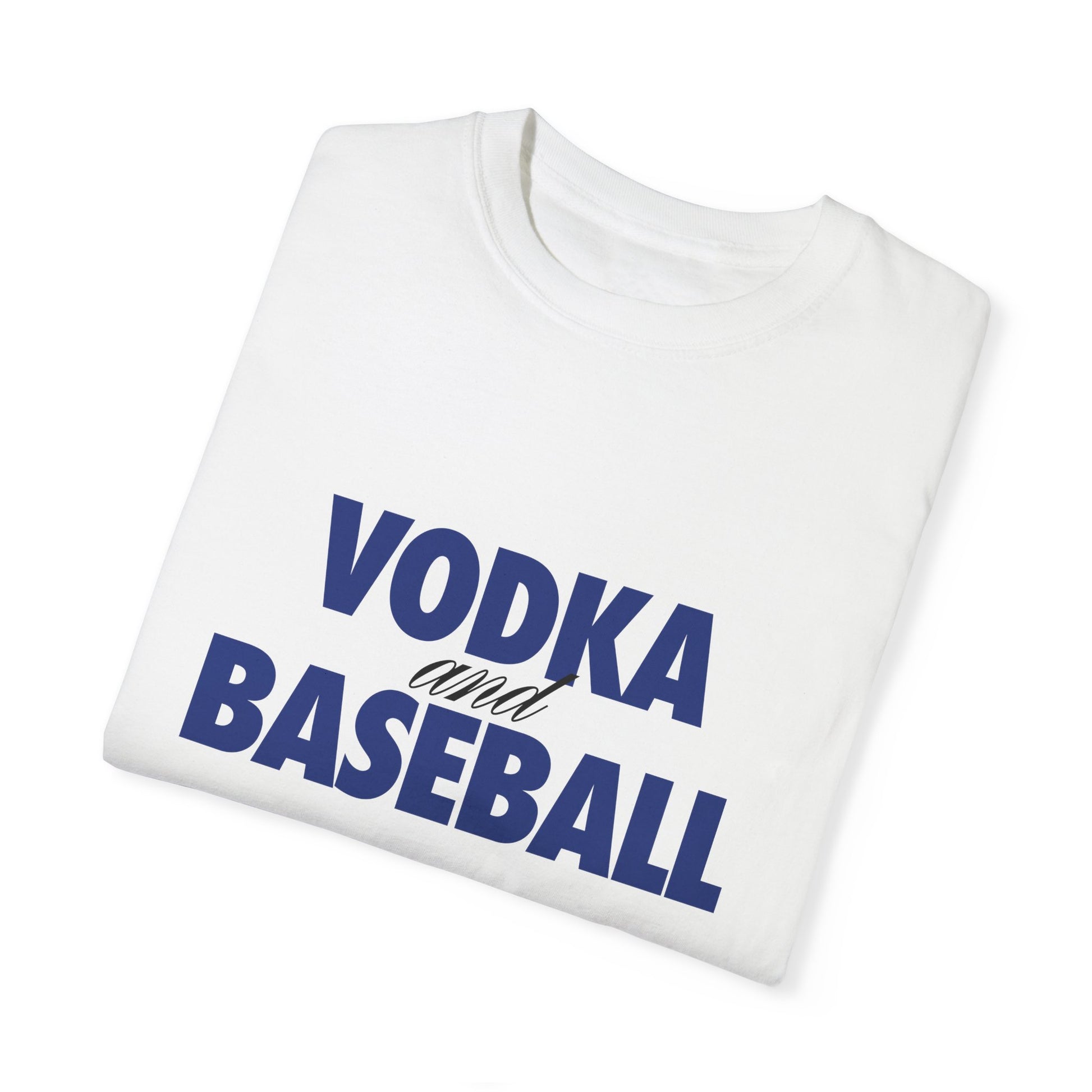 Vodka and Baseball Shirt