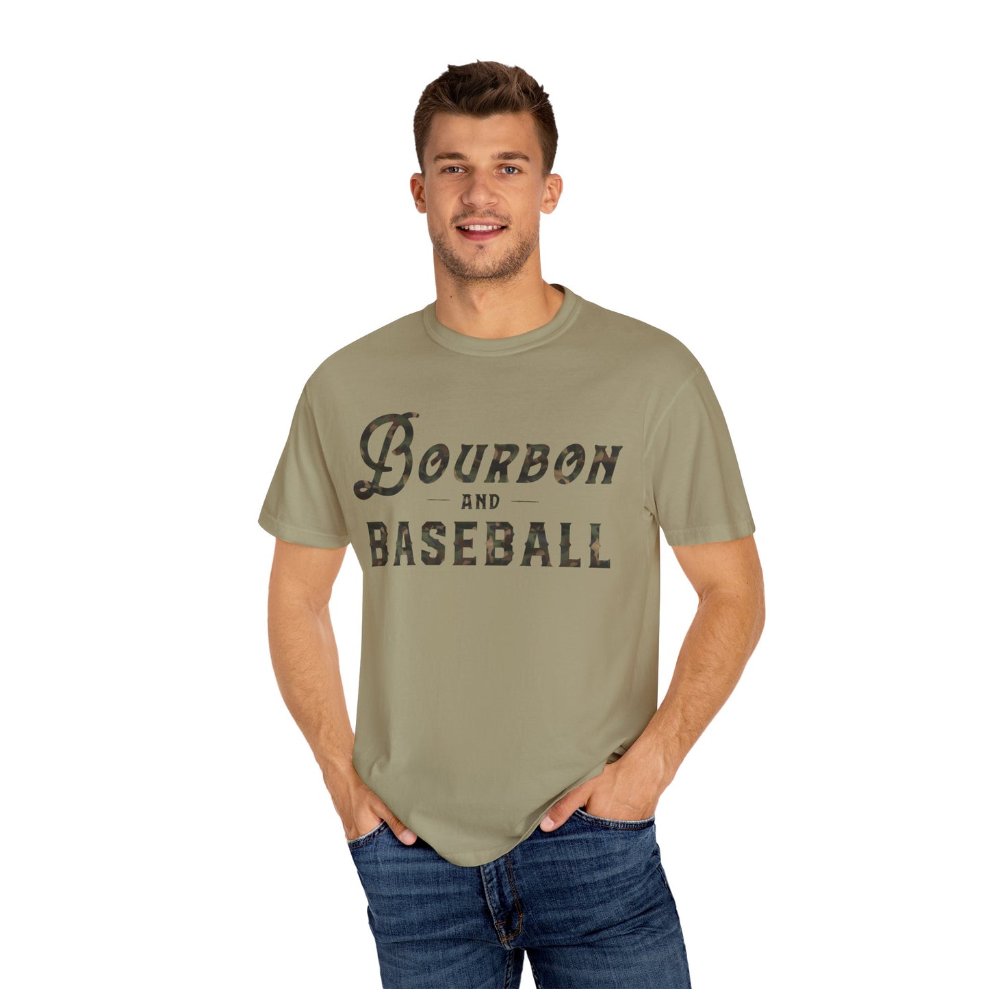 Bourbon and Baseball Logo | Camo Edition