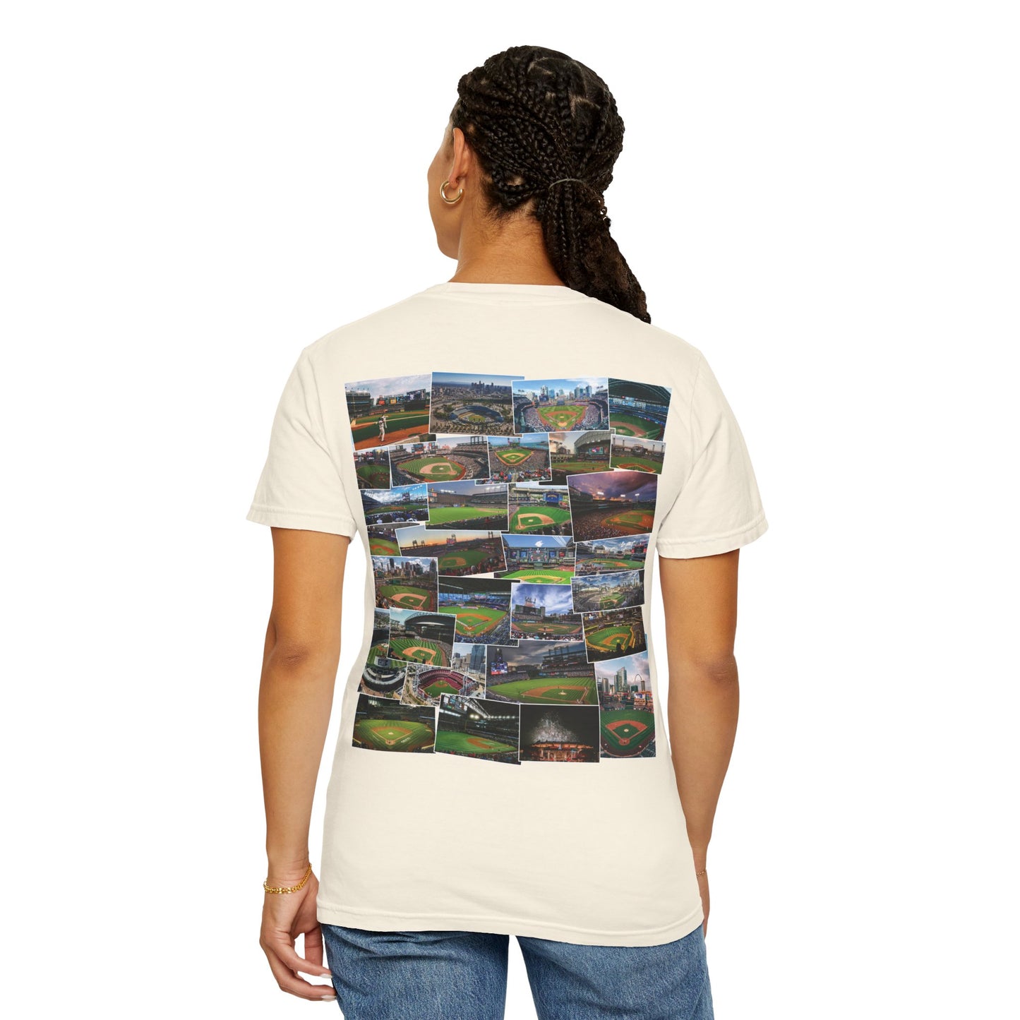 Baseball Stadium Collage T-Shirt