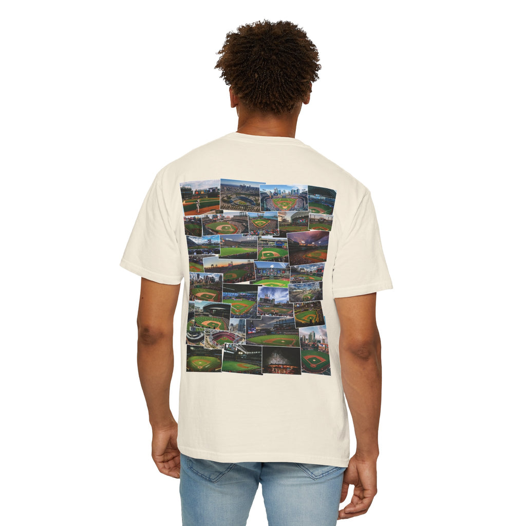 Baseball Stadium Collage Shirt | Bourbon and Baseball
