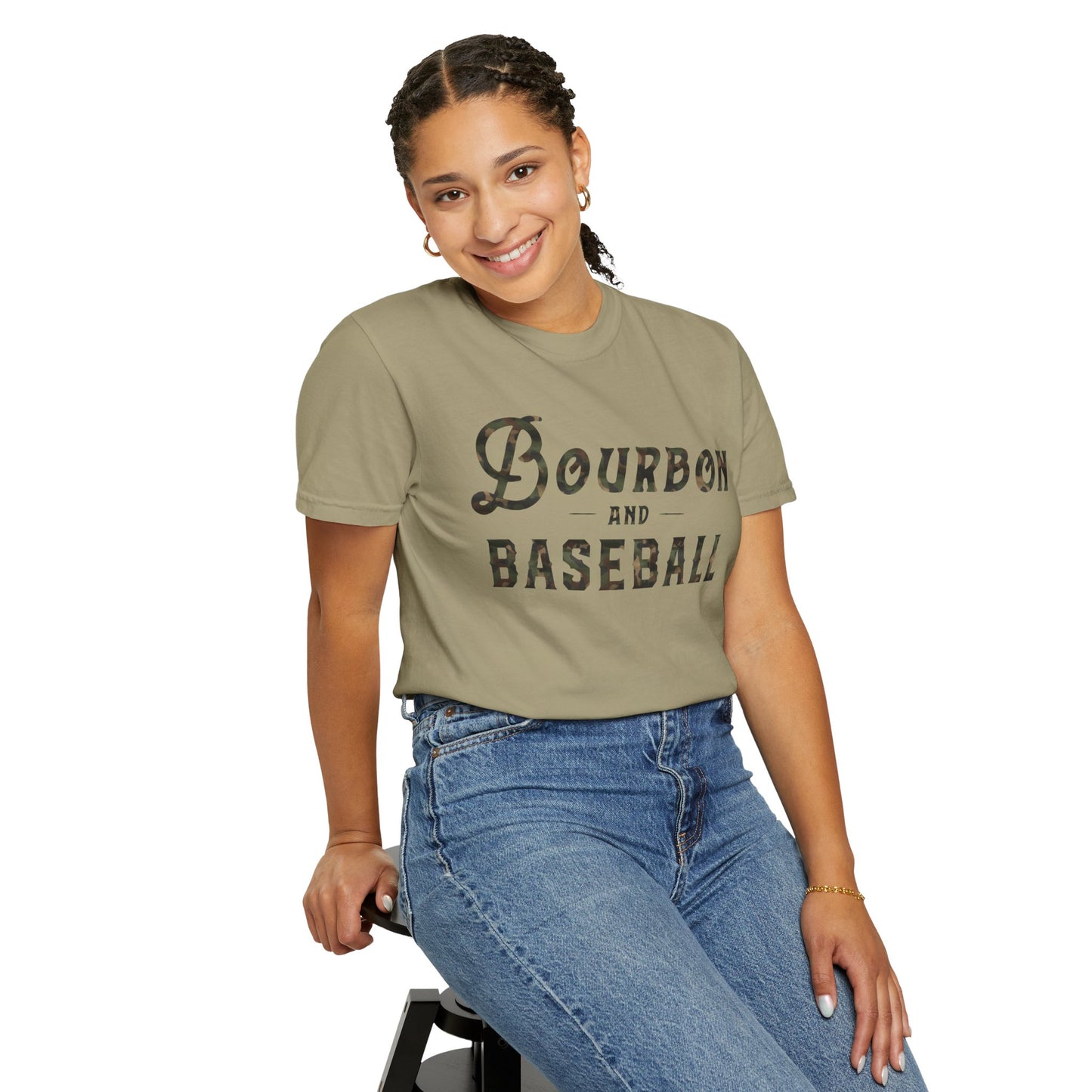 Bourbon and Baseball Logo | Camo Edition