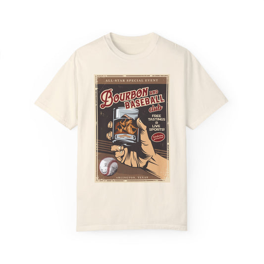 Bourbon & Baseball Club | Comfort Colors Shirt