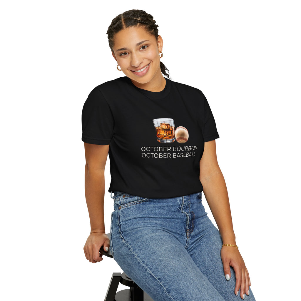 October Bourbon October Baseball Shirt