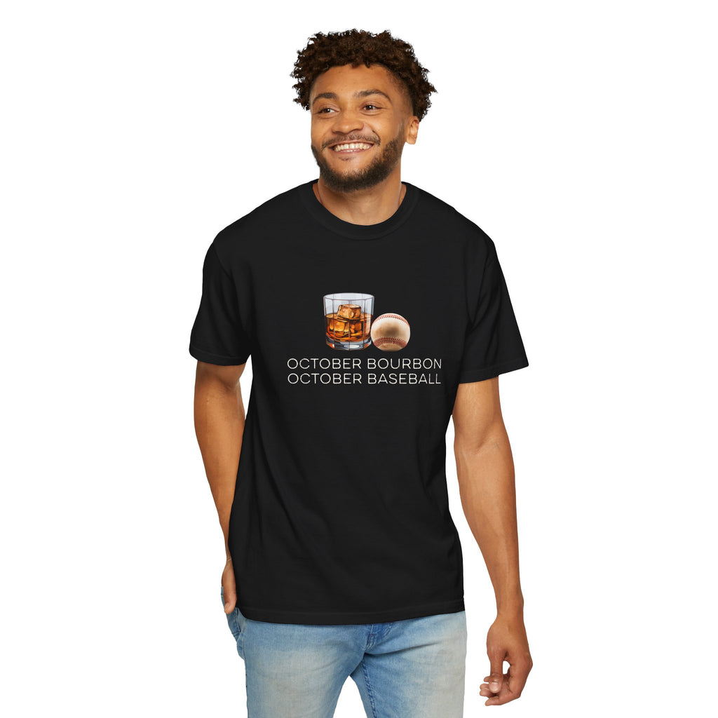 October Bourbon October Baseball Shirt