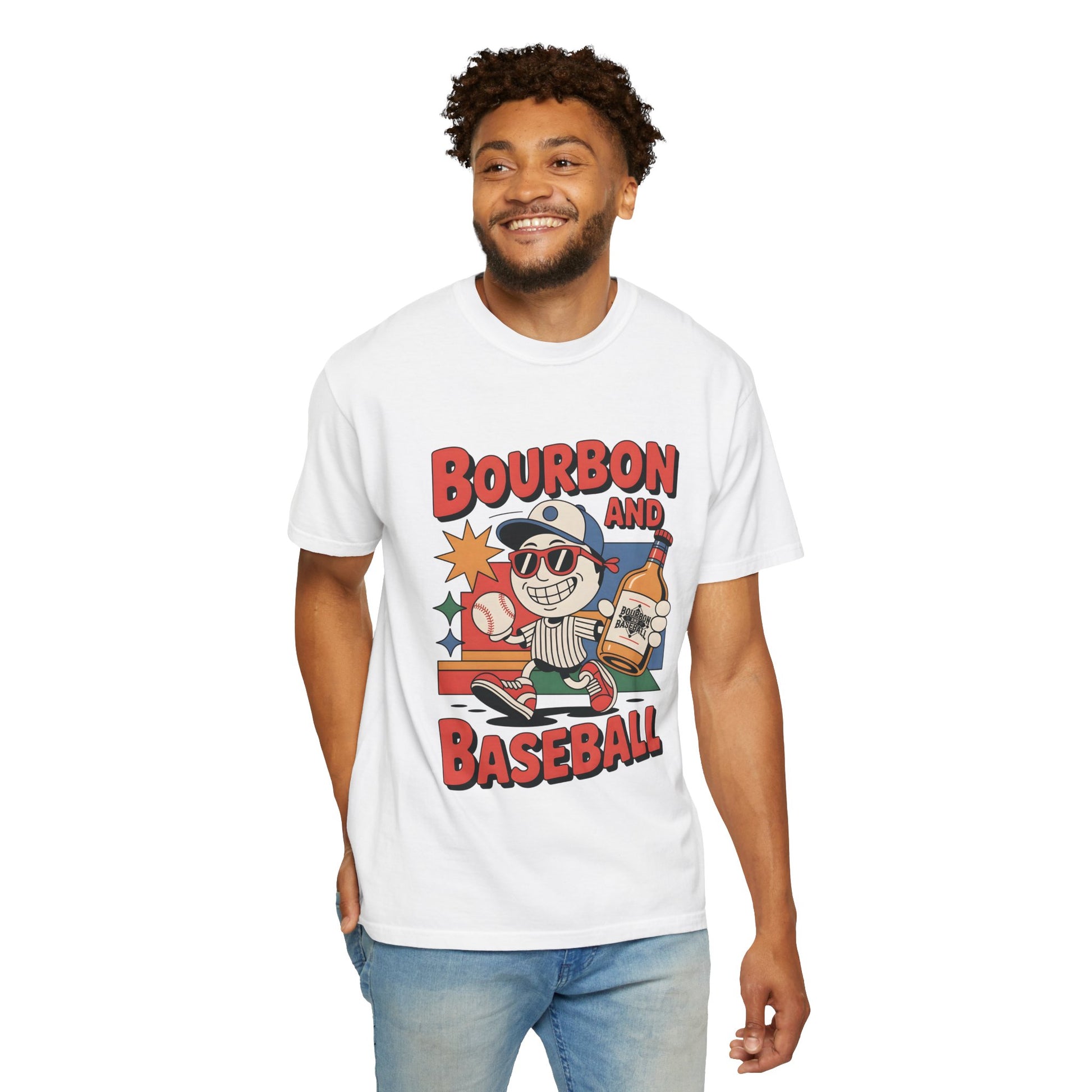 Good Vibes Mascot Shirt | Bourbon and Baseball