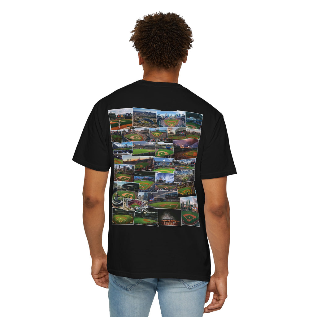 Baseball Stadium Collage Shirt | Bourbon and Baseball