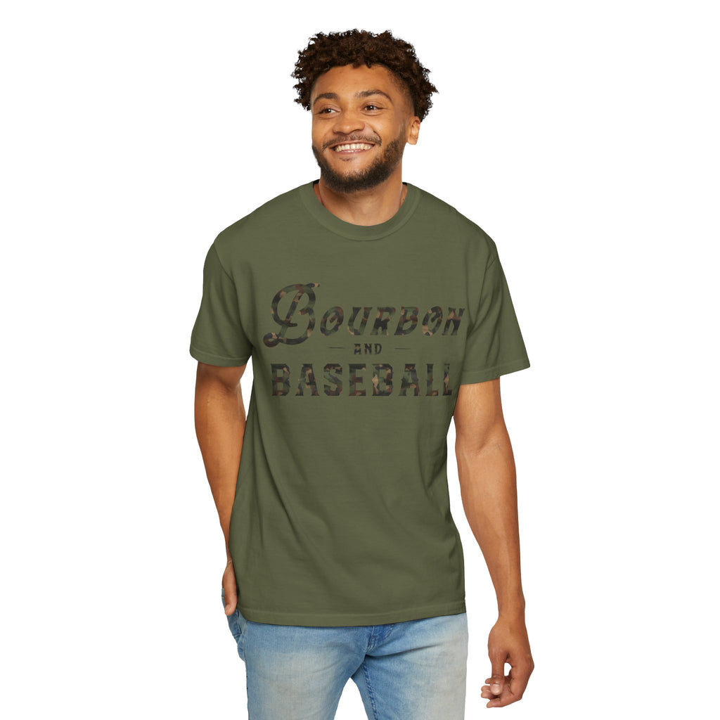 Bourbon and Baseball Logo | Camo Edition