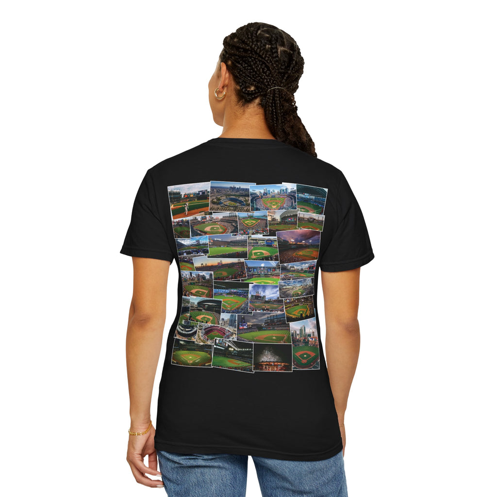 Baseball Stadium Collage Shirt | Bourbon and Baseball