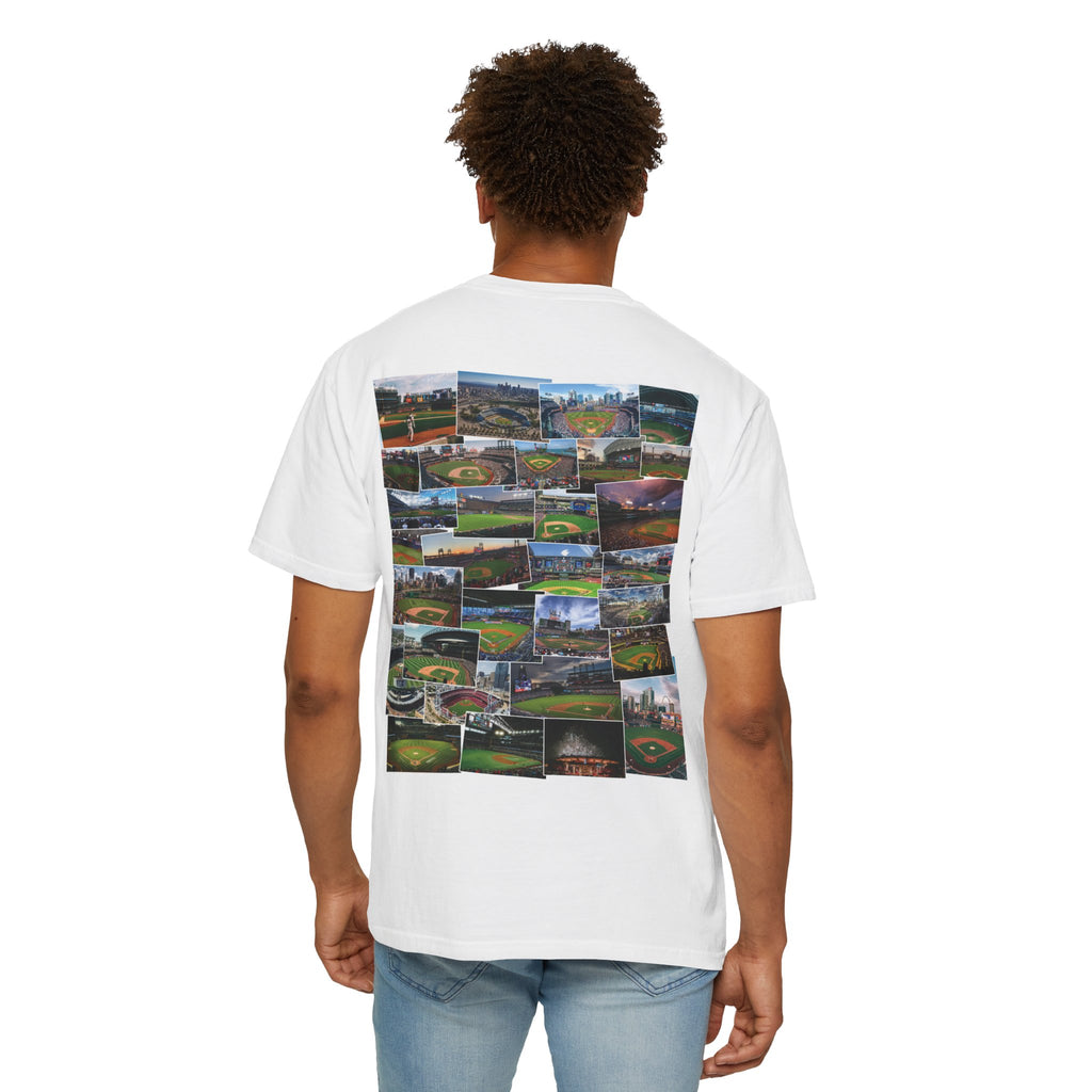 Baseball Stadium Collage Shirt | Bourbon and Baseball