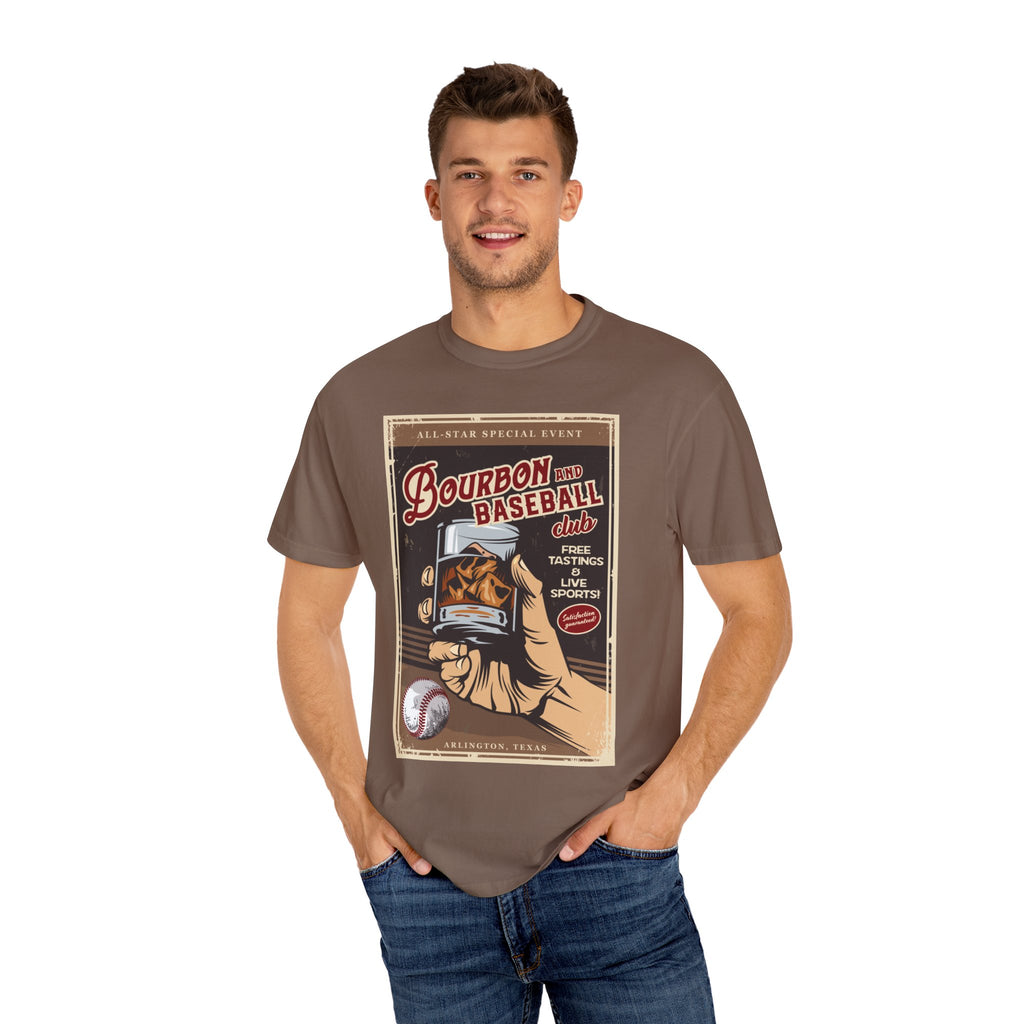 Bourbon & Baseball Club | Comfort Colors Shirt