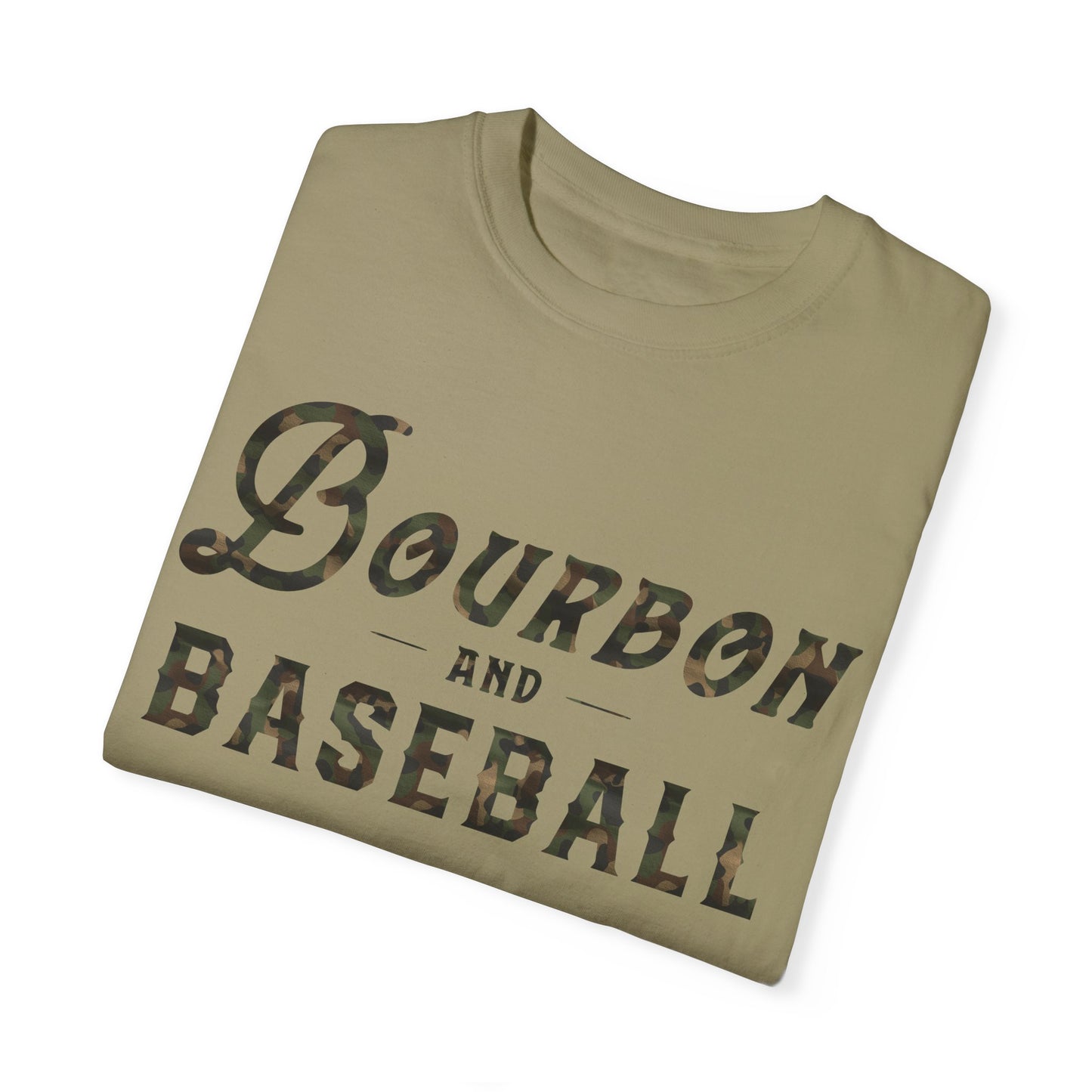 Bourbon and Baseball Logo | Camo Edition