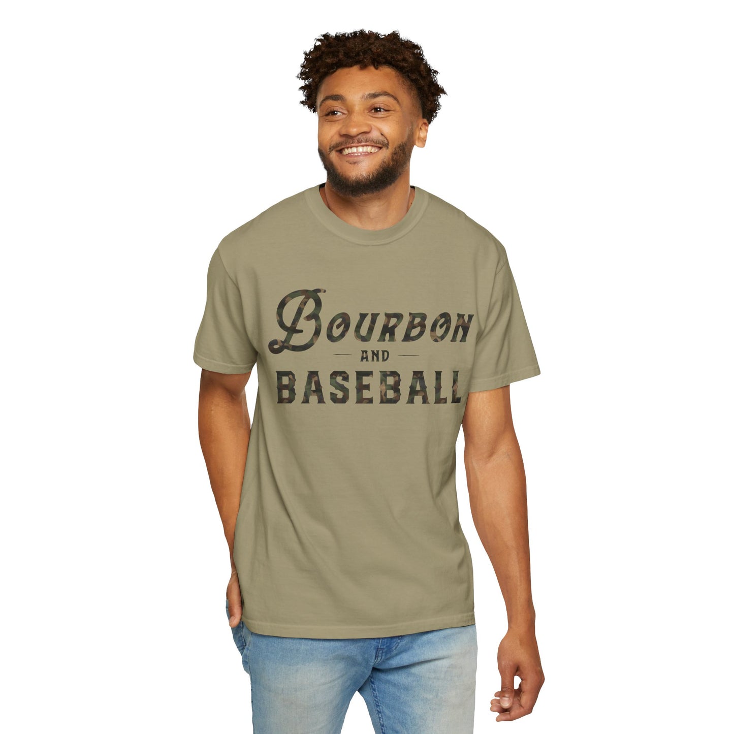 Bourbon and Baseball Logo | Camo Edition