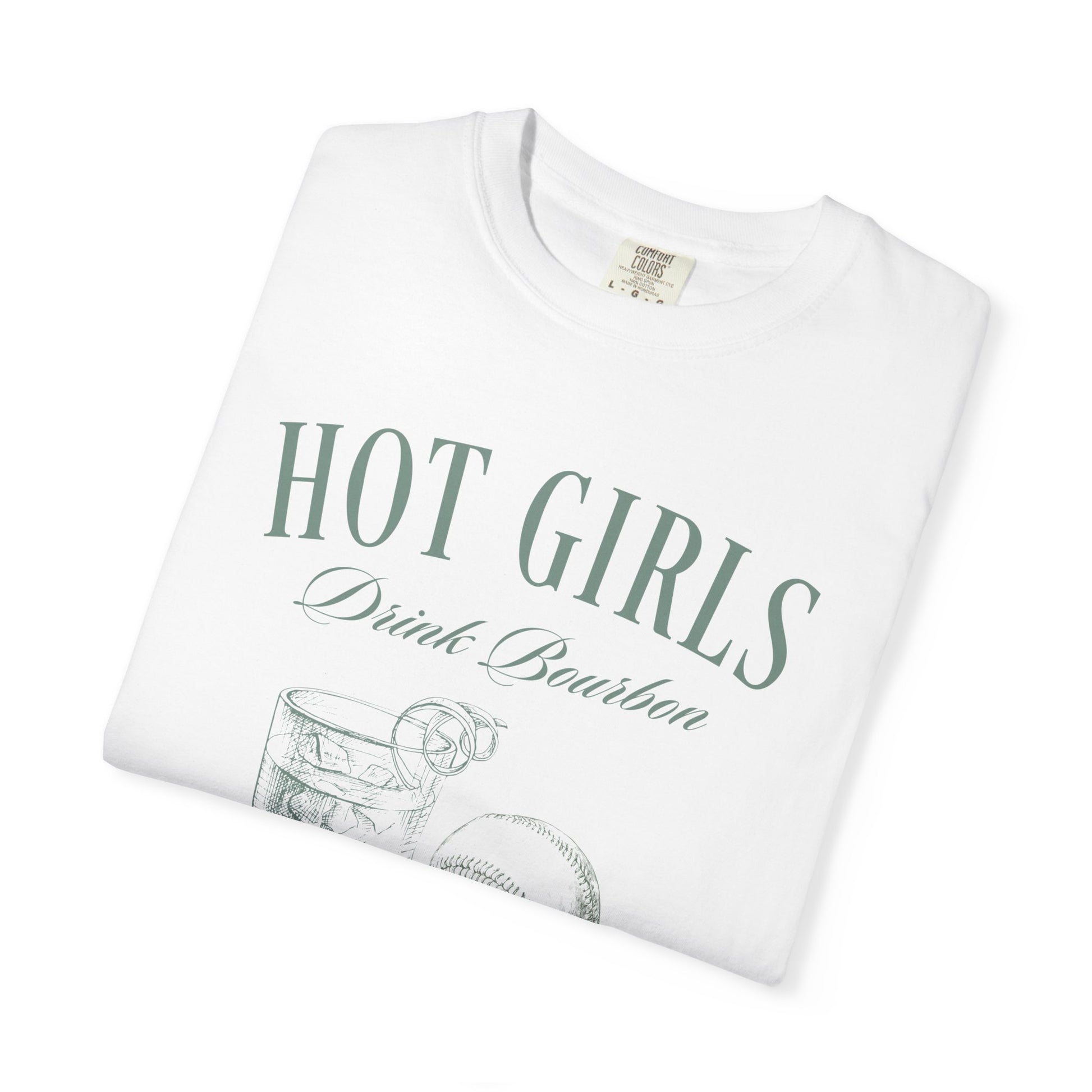 Hot Girls Drink Bourbon and Watch Baseball Shirt