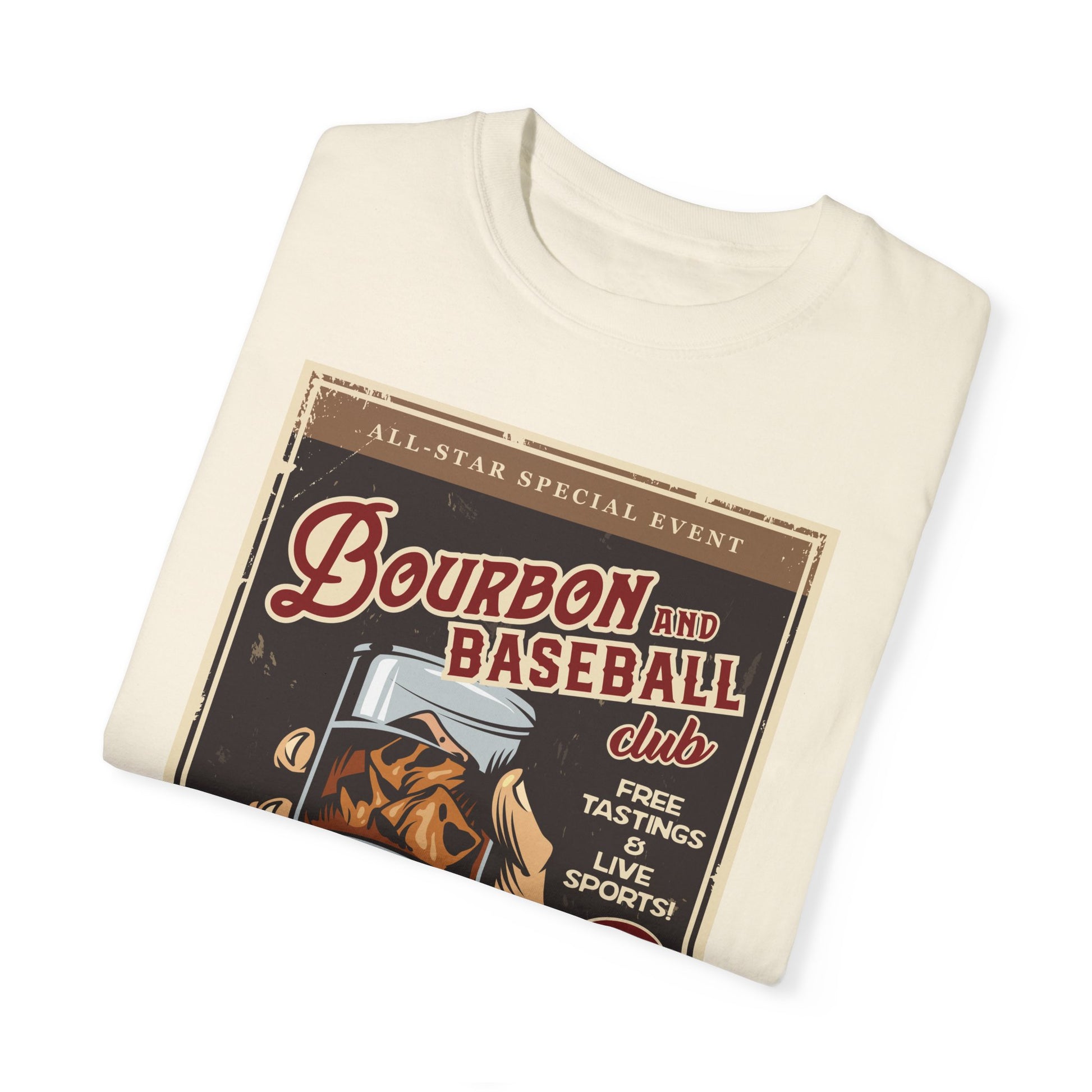 Bourbon & Baseball Club | Comfort Colors Shirt