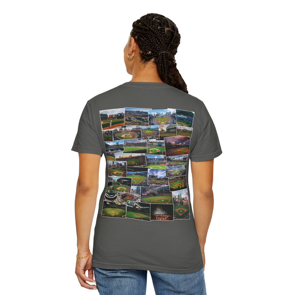 Baseball Stadium Collage Shirt | Bourbon and Baseball