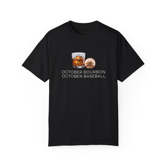 October Bourbon October Baseball Shirt