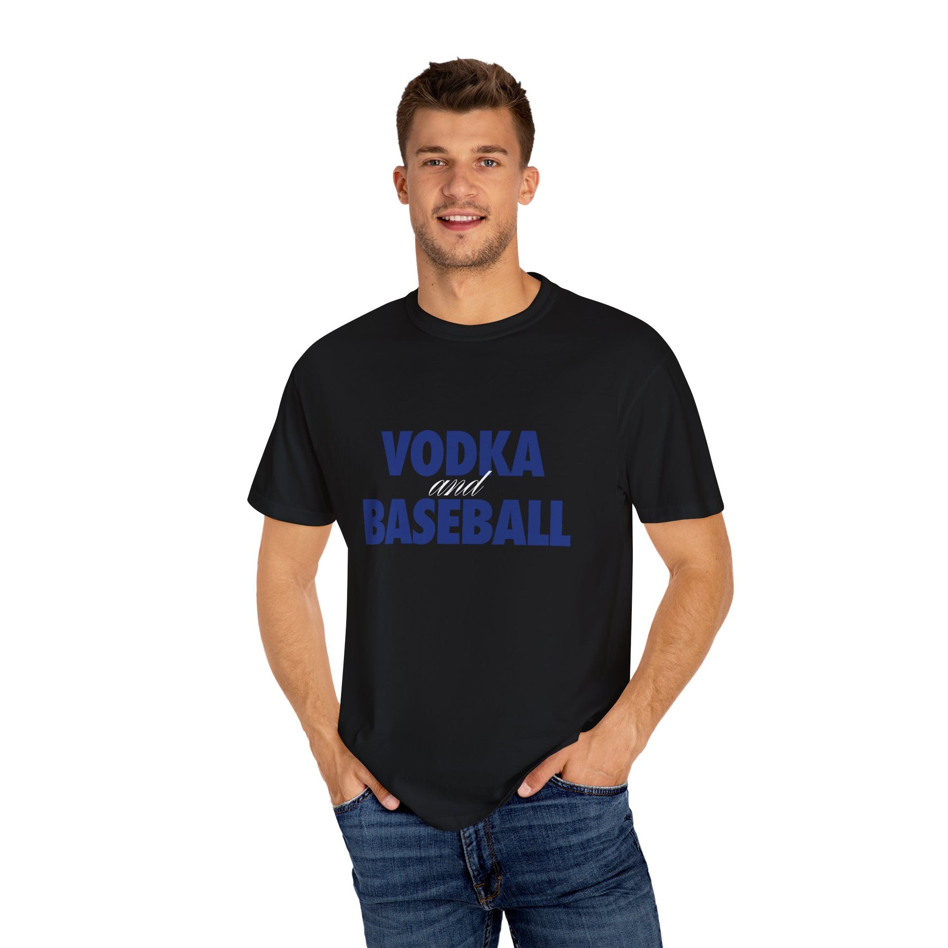 Vodka and Baseball Shirt