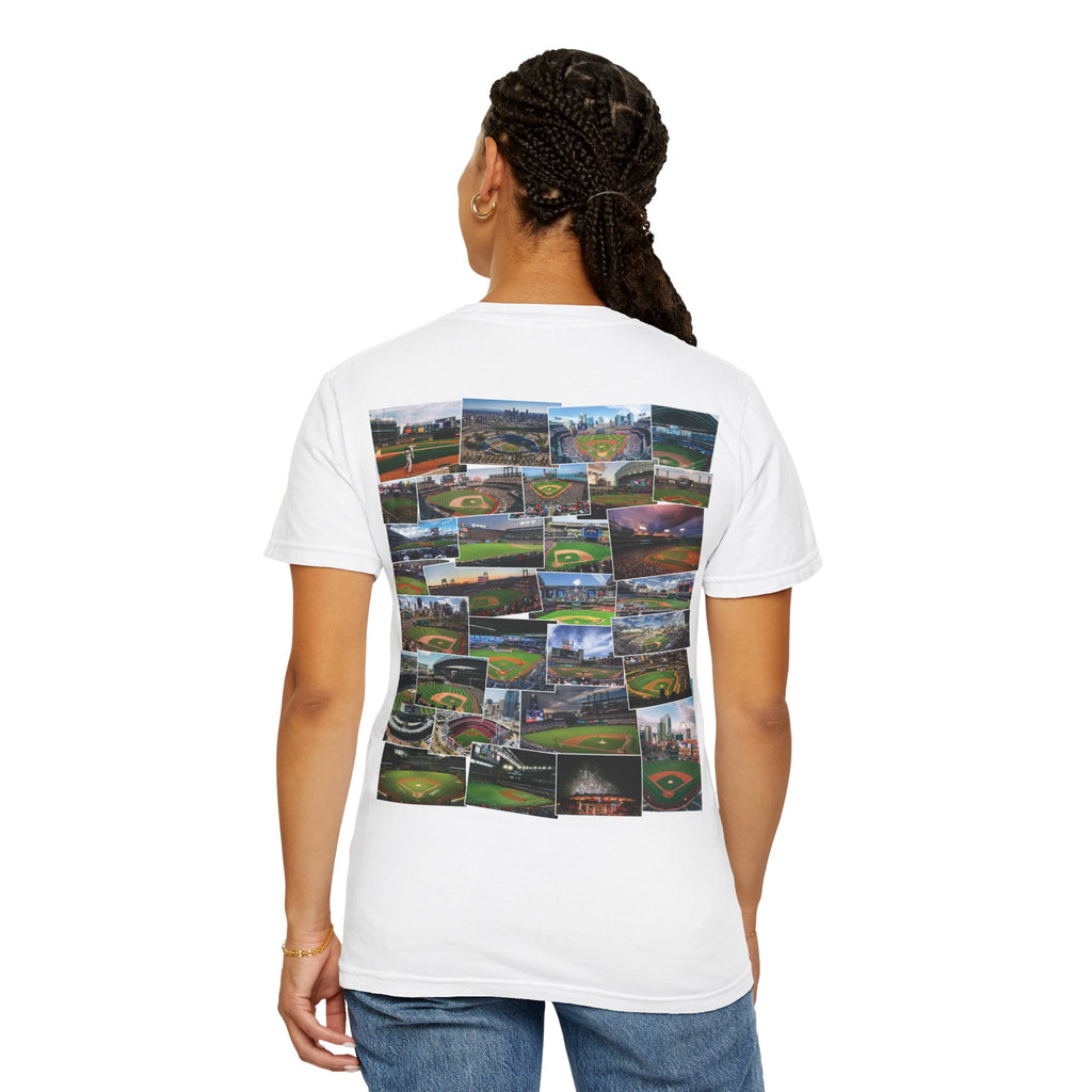 Baseball Stadium Collage Shirt | Bourbon and Baseball