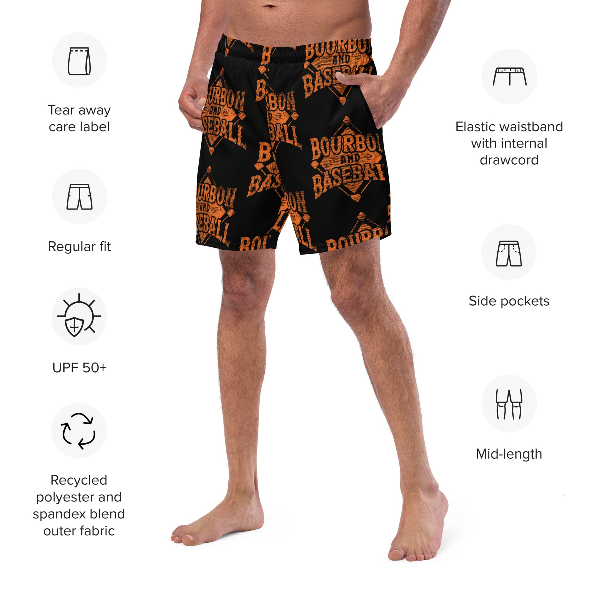 B&B Diamond - Men's Swim Trunks