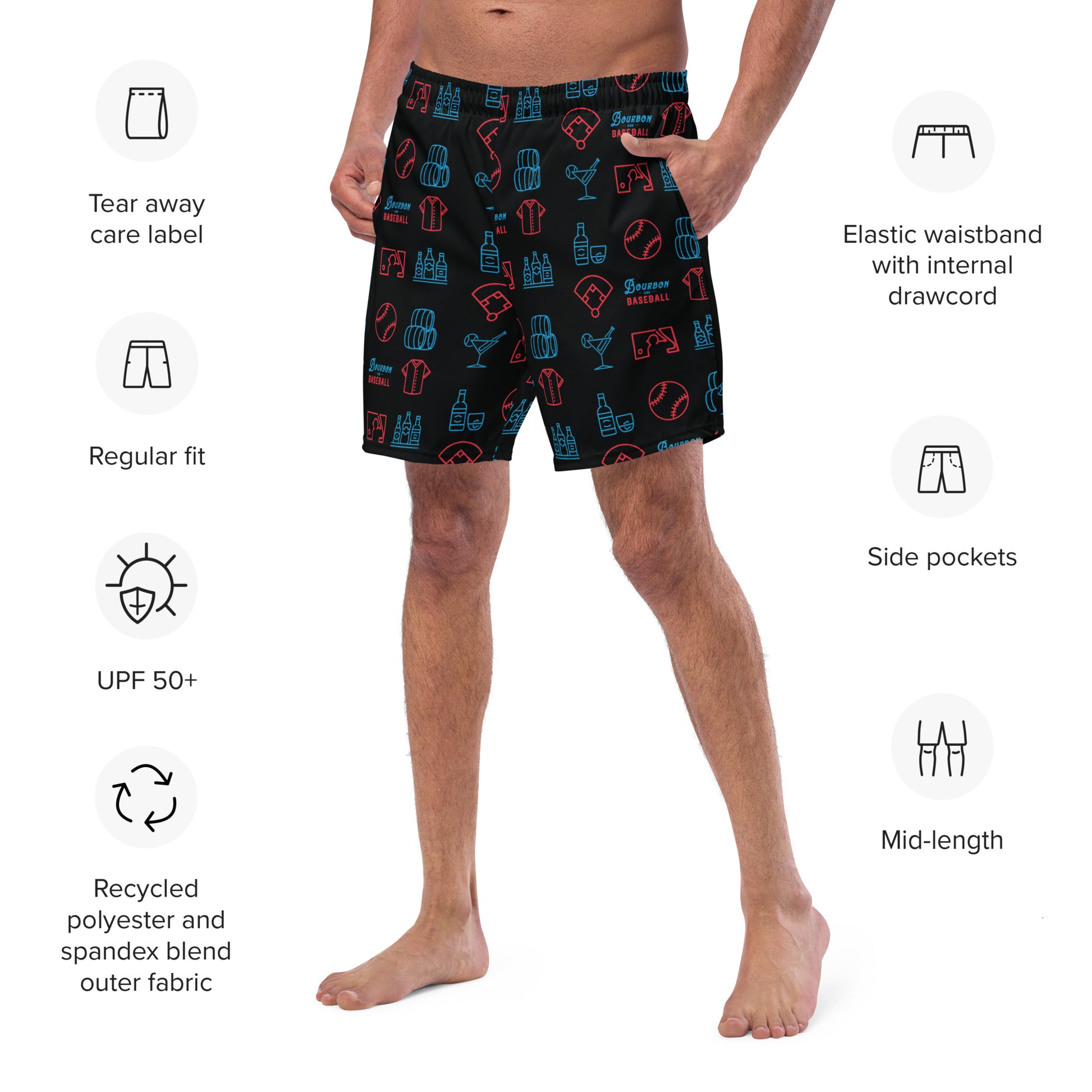 B&B Icons - Men's Swim Trunks