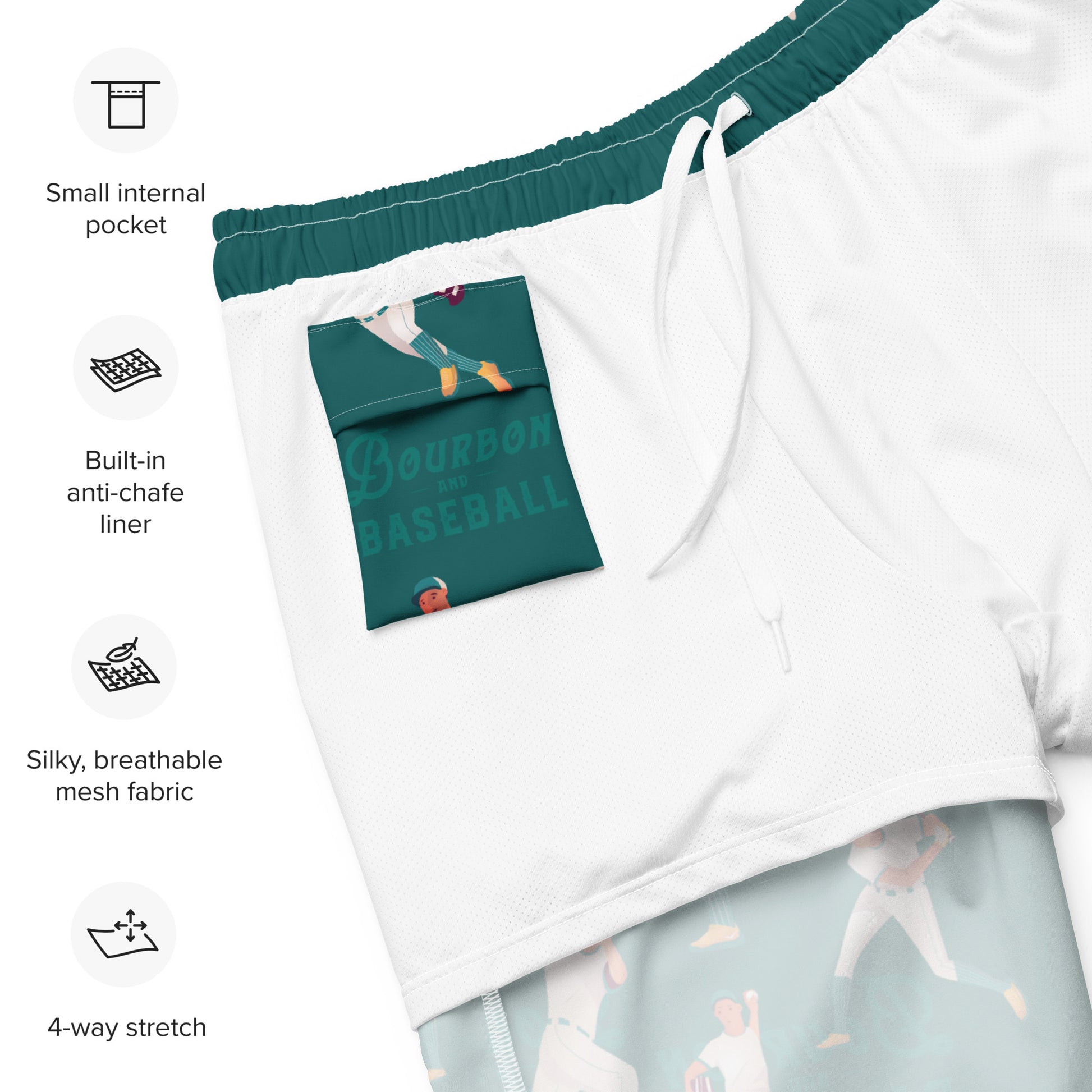 B&B Ballplayer - Men's Swim Trunks