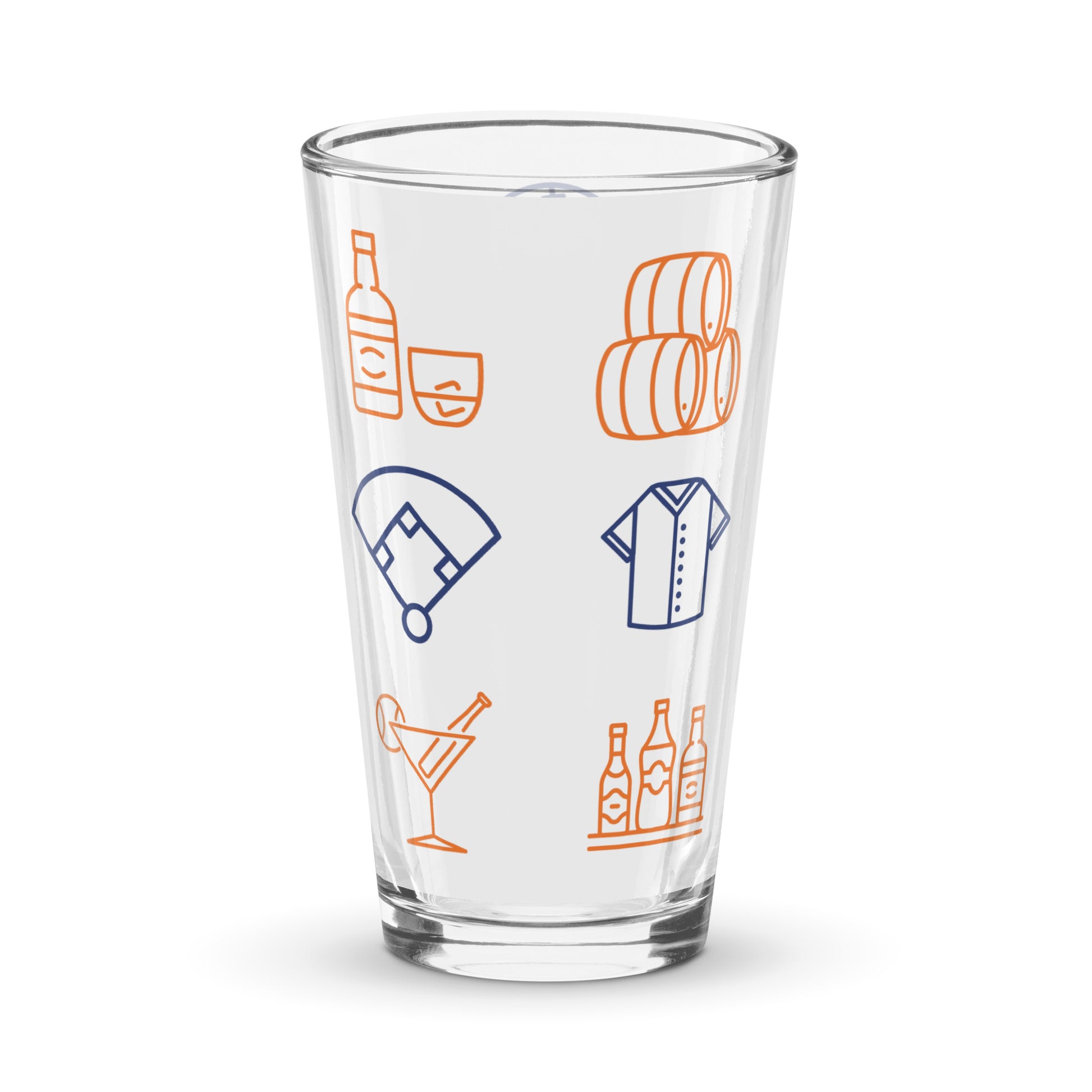 B&B Icon Pint Glass - Queens Edition